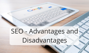 SEO - Advantages and Disadvantages